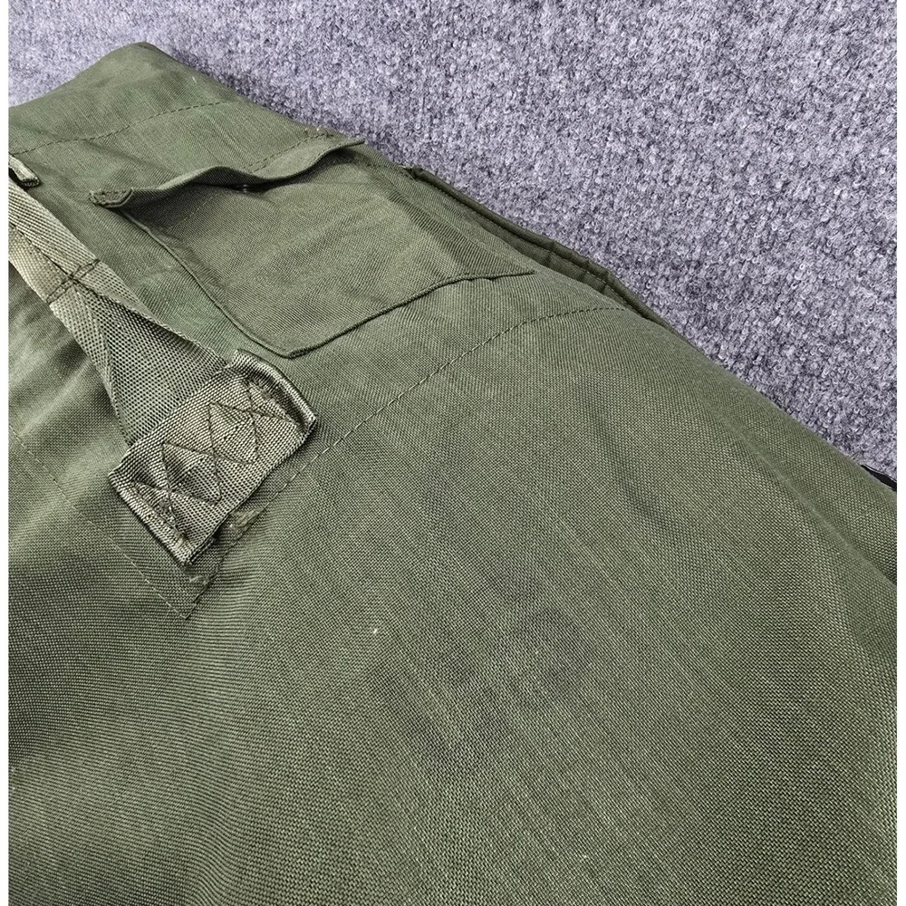 US Military Issue Duffel Bag Large Olive Green Nylon Backpack Straps Deployment